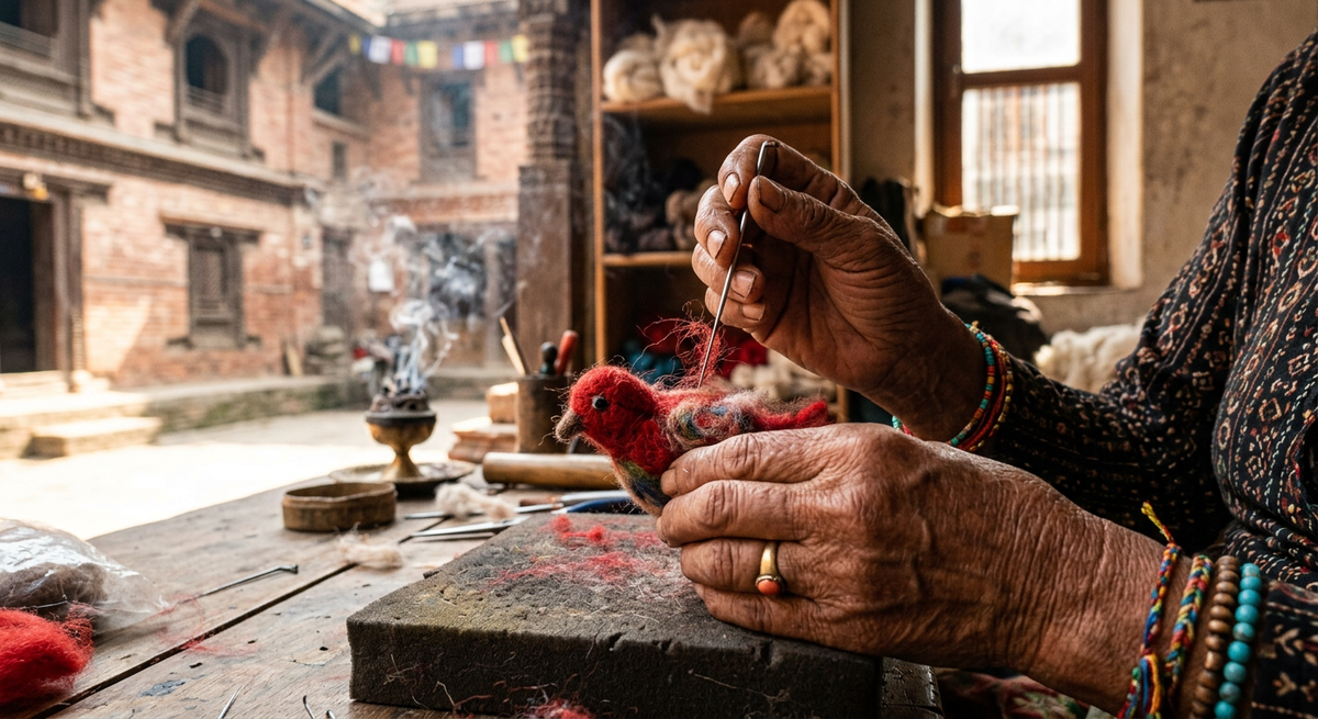 Rokhu Handwerkskunst aus Nepal
